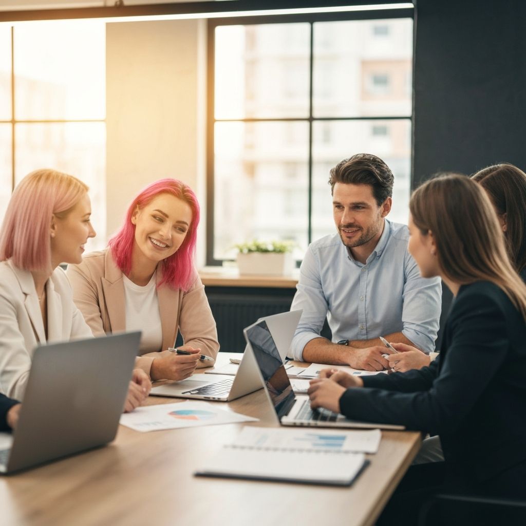 Team collaboration and business growth